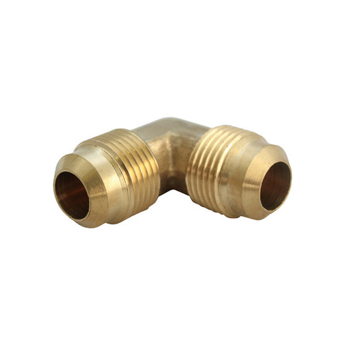 90 Degree Elbow 5/8" Flare T X 5/8" D Flare Brass