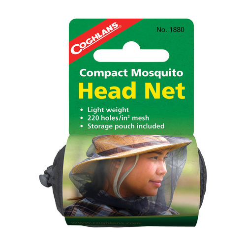 Coghlan's 1882 Mosquito Head Net Coghlan's Black 43.3" H X 19.7" W X 7.9" L Black