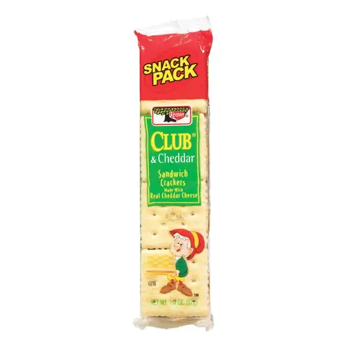 Crackers Club and Cheddar 1.8 oz Pouch