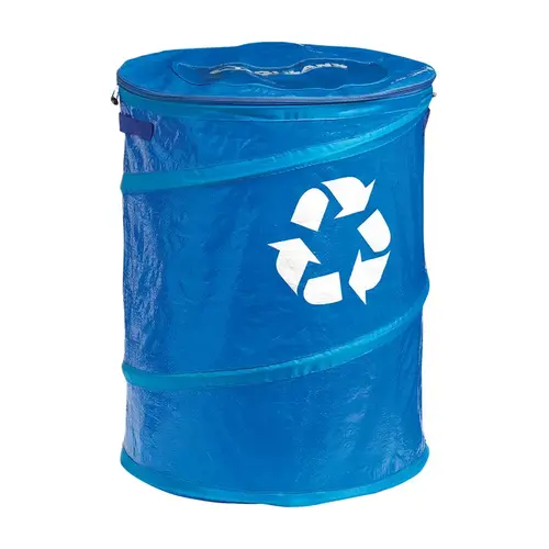 Coghlan's 1715 Recycle Bin Coghlan's Pop-Up Blue 24" H X 19" W X 1.000" L Blue