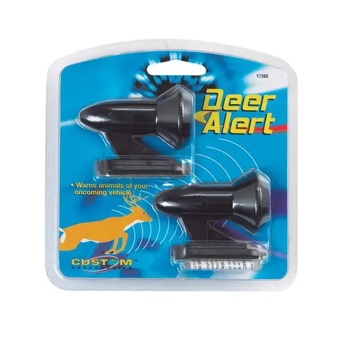 Custom Accessories 17380 Deer Warning Device Black Black