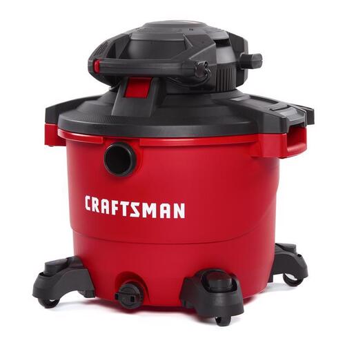 CRAFTSMAN CMXEVBE17607 Wet/Dry Vacuum with Blower 16 gal Corded 12 amps ...