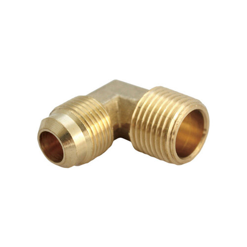 90 Degree Elbow 5/8" Flare T X 3/4" D MPT Brass