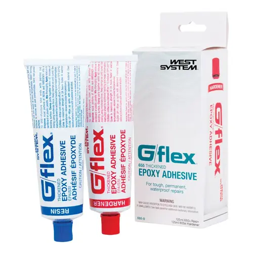 Adhesive Kit G/flex Extra Strength Epoxy 2 pk Clear