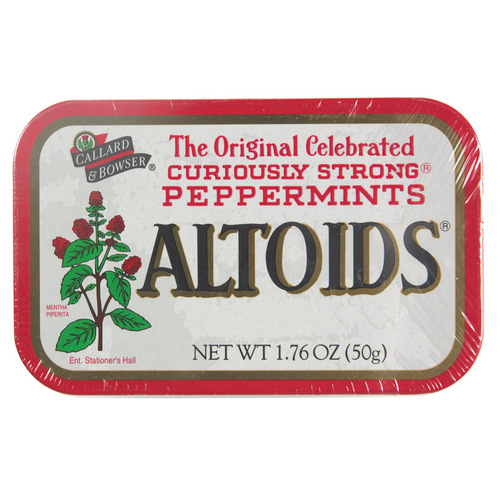 Altoids 255751-XCP12 Mints Peppermint 1.76 oz - pack of 12