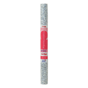 12 Pk Con-Tact Granite 18" X 9' Self-Adhesive Contact Shelf Liner 09F-C9J63-01 