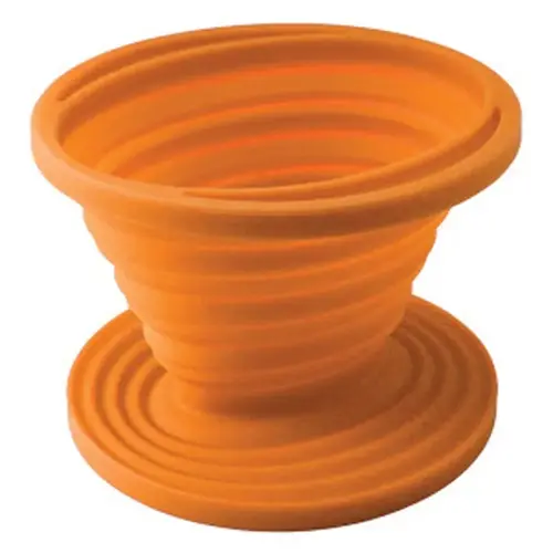 UST Brands 1156915 Coffee Drip FlexWare Orange 3.25" H X 4.5" W X 4.5" L Orange