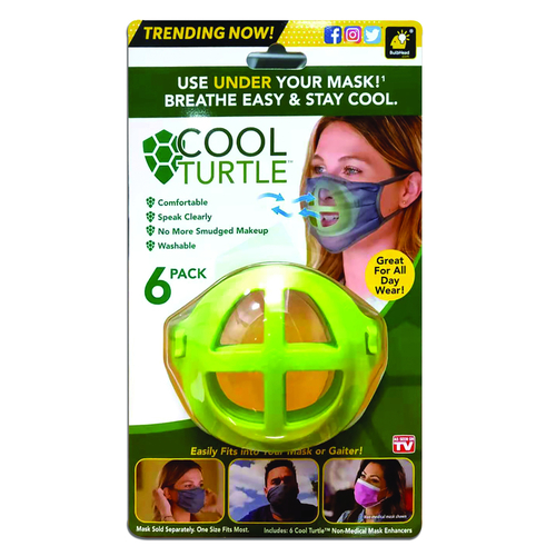Bulbhead 1531412 Mask Enhancer Cool Turtle Assorted