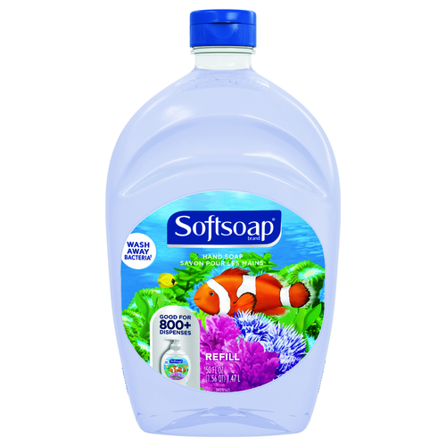 SOFTSOAP 035000459932 Liquid Hand Soap Refill Aquarium Fresh Scent Antibacterial 50 oz