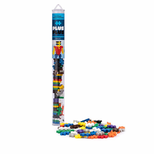 Plus-Plus 04110 Basic Mix Building Toy Plastic Multicolored 70 pc Multicolored