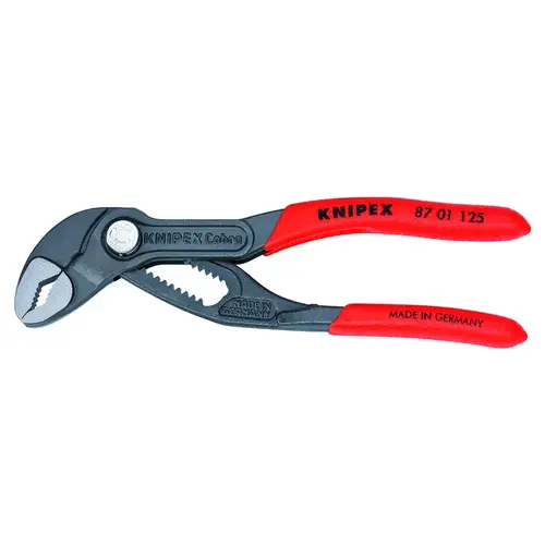 Mini Water Pump Pliers Cobra 5" Chrome Vanadium Steel Red