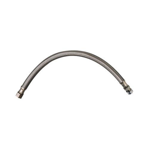 Plumb Pak PP23851 Faucet Supply Line 3/8" Compression in. X 3/8" D Delta Style 20" Stainless Steel
