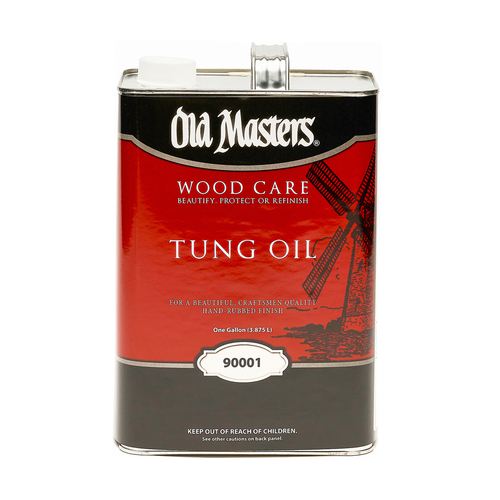 Old Masters 90001 Tung Oil Wood Care Clear 1 gal Clear