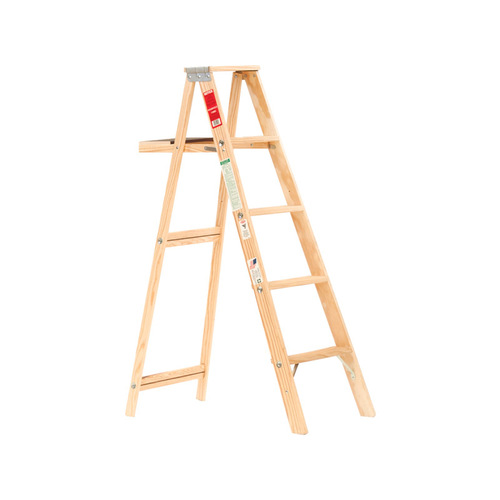 Step Ladder 5 ft. H Wood Type III 200 lb. capacity
