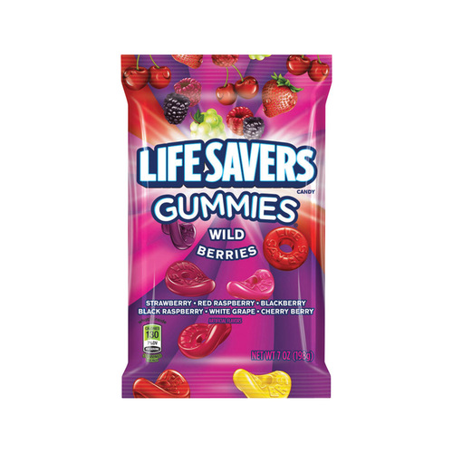 Life Savers 314132 Gummi Candy Wild Berries 7 oz