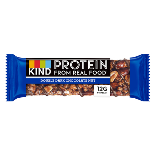 KIND 121141-XCP12 Energy Bar Double Dark Chocolate Nut 1.8 oz Tube Bag - pack of 12