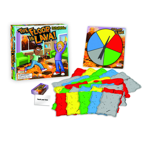 Endless Games 525 The Floor Is Lava Game Multicolored 53 pc Multicolored