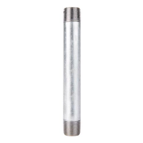 Nipple 1/2" MIP each T X 1/2" D MIP Galvanized Steel 6" L Galvanized - pack of 5