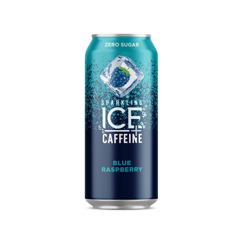 Sparkling Ice FG00215-XCP12 Caffeine Beverage Blue Raspberry 16 oz - pack of 12