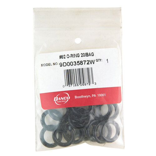 O-Ring 3/4" D X 1/2" D #92 Rubber