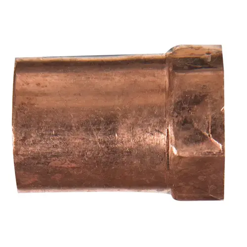 Pipe Adapter 3/4" Copper T X 1/2" D FIP Copper