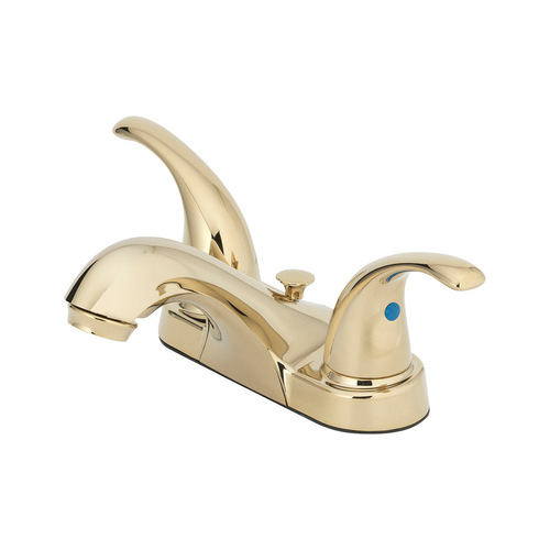 OakBrook 67499W-6102 Two-Handle Bathroom Sink Faucet Brass 4" Brass