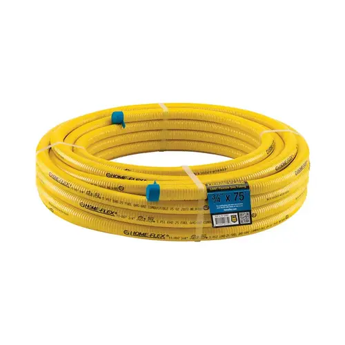 Flexible Gas Tubing CSST 3/4" D X 75 ft. L