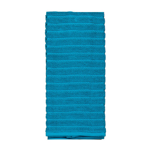 Kay Dee R3210-XCP6 Kitchen Towel Cooks Kitchen Teal Cotton Teal - pack of 6