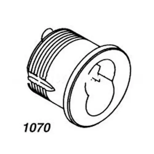 1070 Series LFIC Mortise Housing Only Satin Chrome