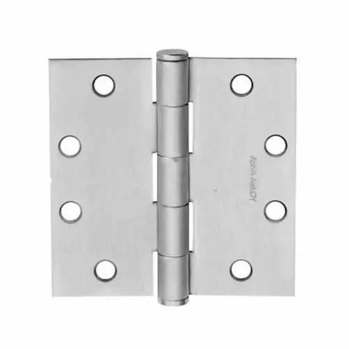 Steel Standard Weight Full Mortise Hinge, Satin Chrome