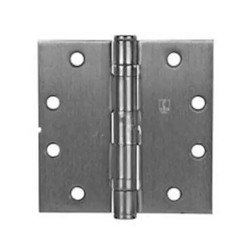 Full Mortise Commercial Hinge - ETW-4 Satin Chrome