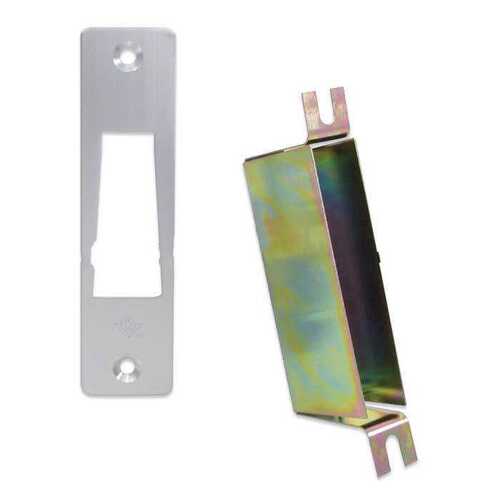 4001 Box Strike Includes Dust Box, Satin Aluminum Clear