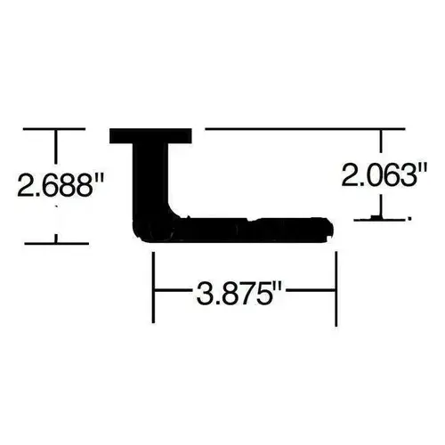 L Series Trim Pack, 01 Lever, L Escutcheon Satin Chrome