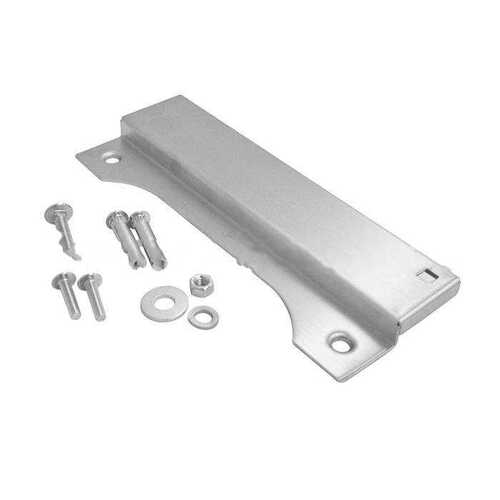 Electric Strike Latch Guard, Satin Stainless Steel