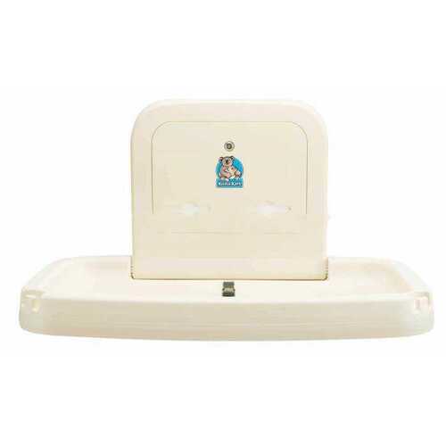 Bobrick KB200-00 Horizontal, Wall-Mounted Baby Changing Station