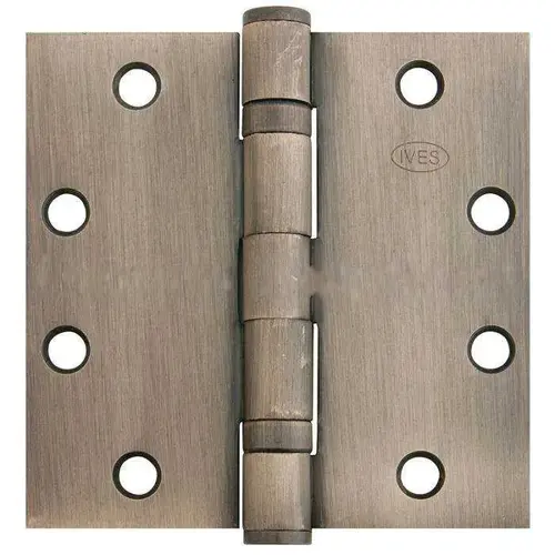 5BB1 Standard Weight Full Mortise Hinge, Clear Coated Satin Bronze