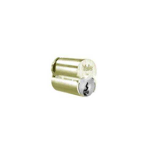 Large Format IC 6 Pin Cylinder with TD Keyway US4 (606) Satin Brass Finish