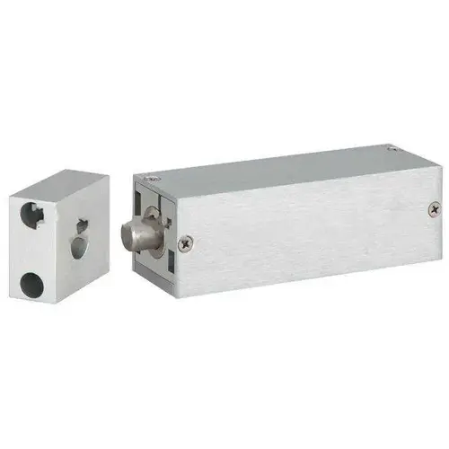 850lbs EM Lock, Single Sliding Door, 630/US32D Stainless Steel