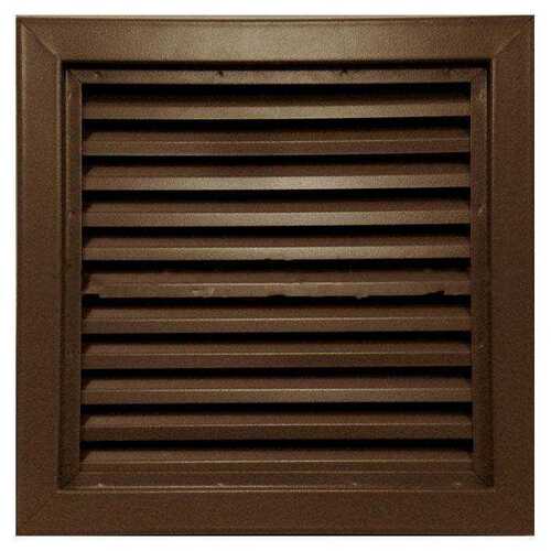 800 Series Inverted Y-Blade Louver - 18" x 12", Mineral Bronze