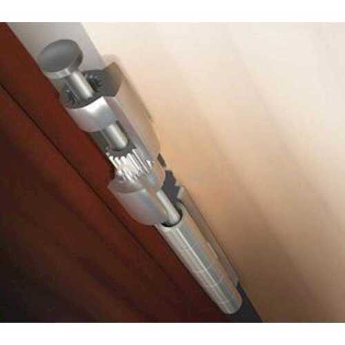 Door Saver II 01274 - 5-Door Saver II, 1/4, Bumperless For Commercial Hinges - Satin Nickel