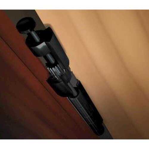 Perfect Products 01238 Door Saver 3 Low Profile Doorstop Matte Black