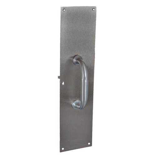 1010-2 Pull Plate, Satin Stainless Steel