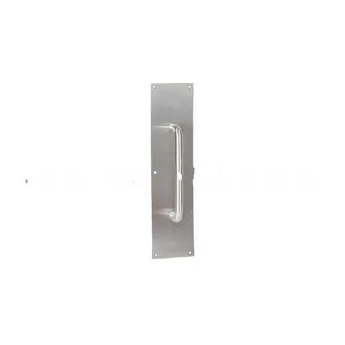 1017-2B Pull Plate, Satin Stainless Steel