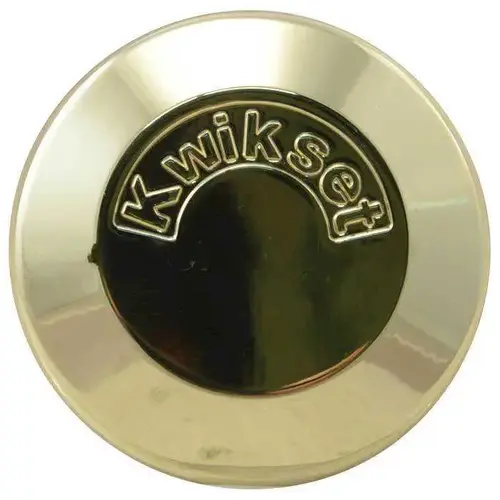 Kwikset 664-3 Retrofit Kit For 663 One-Sided Deadbolt, Bright Polished Brass