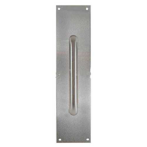 1018-3B Pull Plate, Steralloy (Silver)