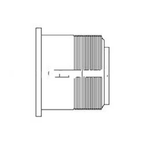 1-1/4" Mortise Cylinder E Keyway, Oil Rubbed Dark Bronze