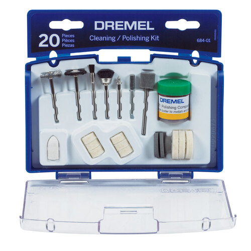 Dremel 684-01 Cleaning And Polishing Moto Tool Kit Plastic