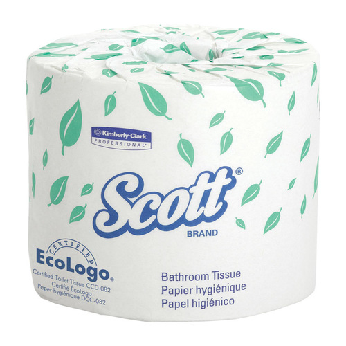 SCOTT 13607 Toilet Paper 20 Rolls 550 sheet 550 ft. White