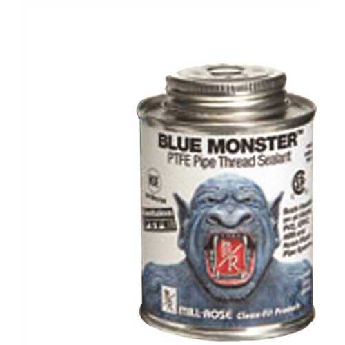 Blue Monster 76015 16 oz. Industrial Grade Pipe Thread Compound Sealant with PTFE