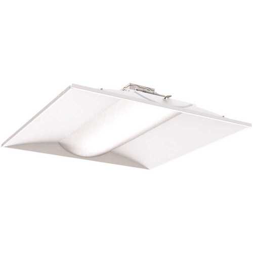 Lithonia Lighting STAKS 2X2 ALO3 SWW7 Contractor Select STAKS 2 ft. x 2 ft. 3000/4000/5000 Lumens White Integrated LED Troffer Color/Finish Family